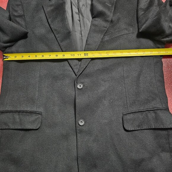 Coppley 100% Cashmere Black Blazer Jacket 44T Quiet‎ Luxury Ivy League Gentleman - Picture 6 of 11